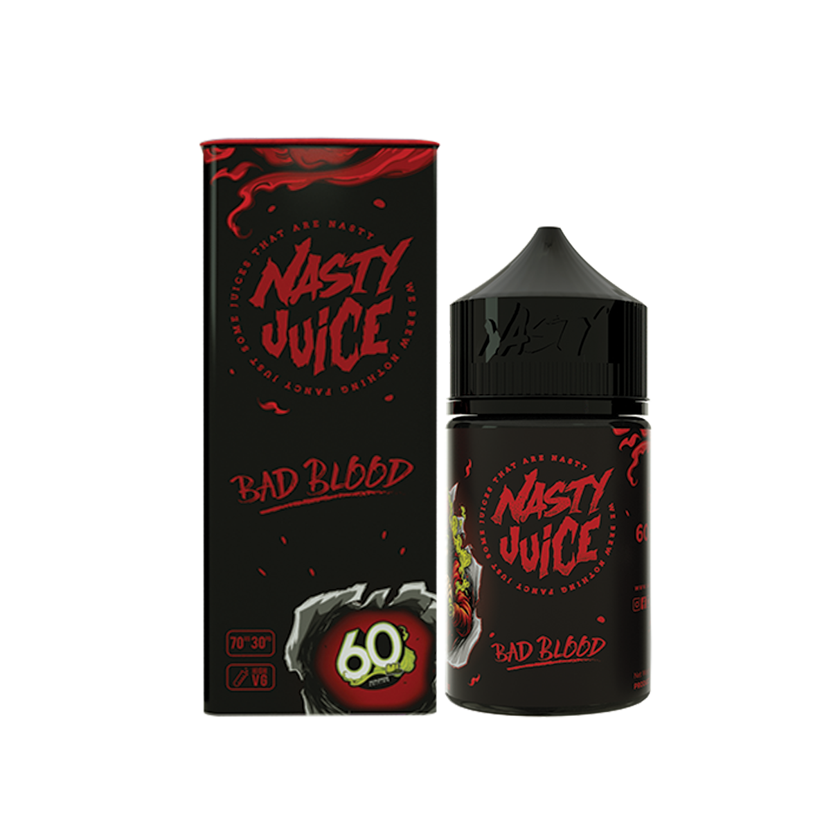 Nasty Juice Original Shortfill - Bad Blood - 50ml