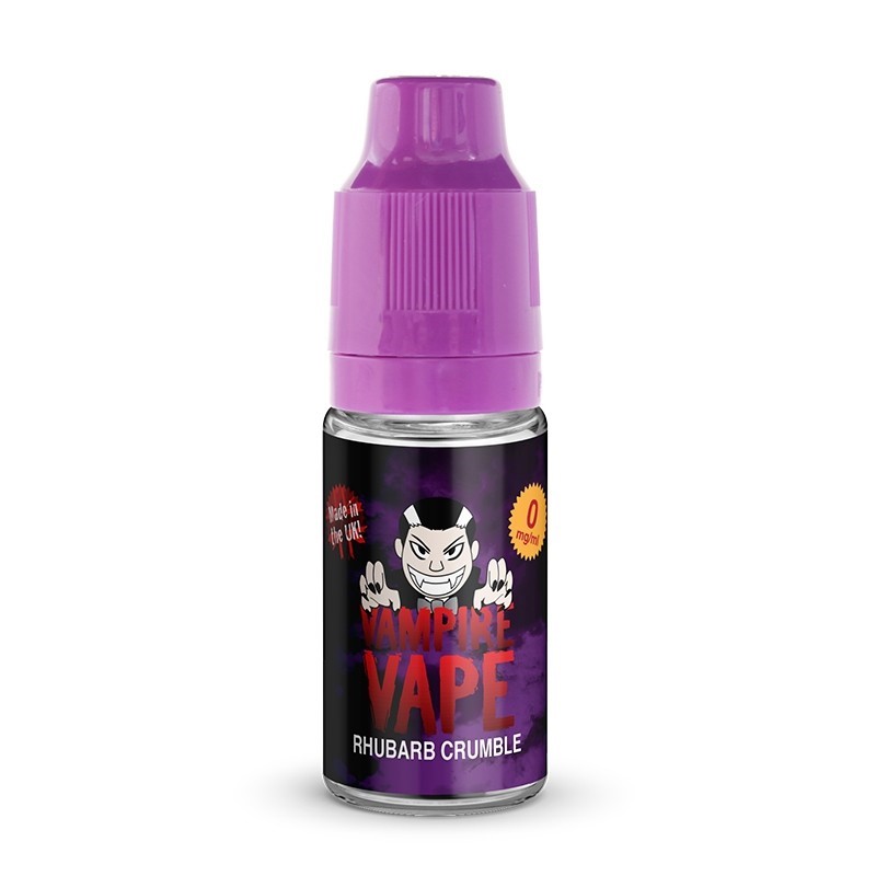 Vampire Vape - Rhubarb Crumble - 10ml