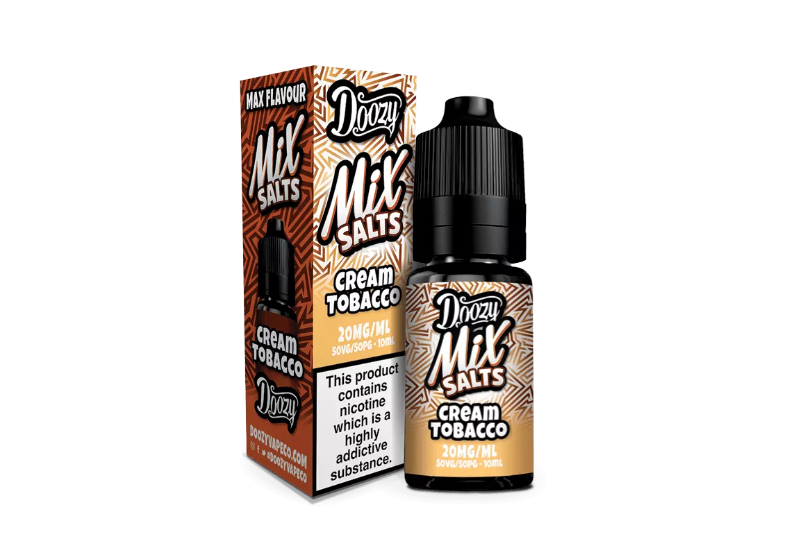 Doozy Mix Salts Cream Tobacco Nic Salt E-liquid
