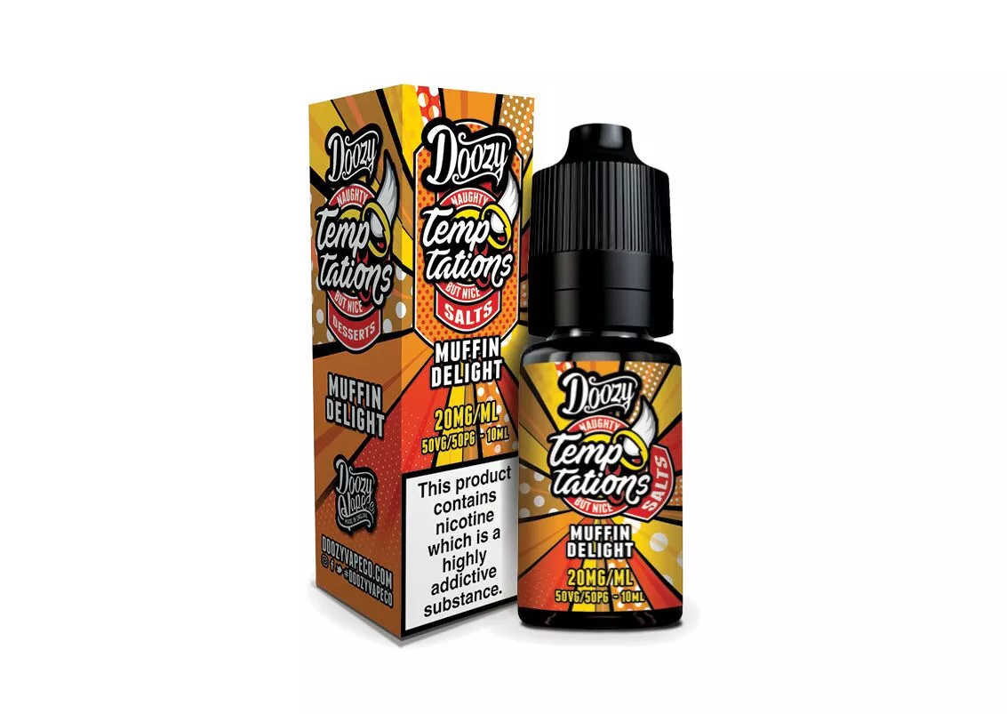 Doozy Temptations Muffin Delight Nic Salt E-liquid