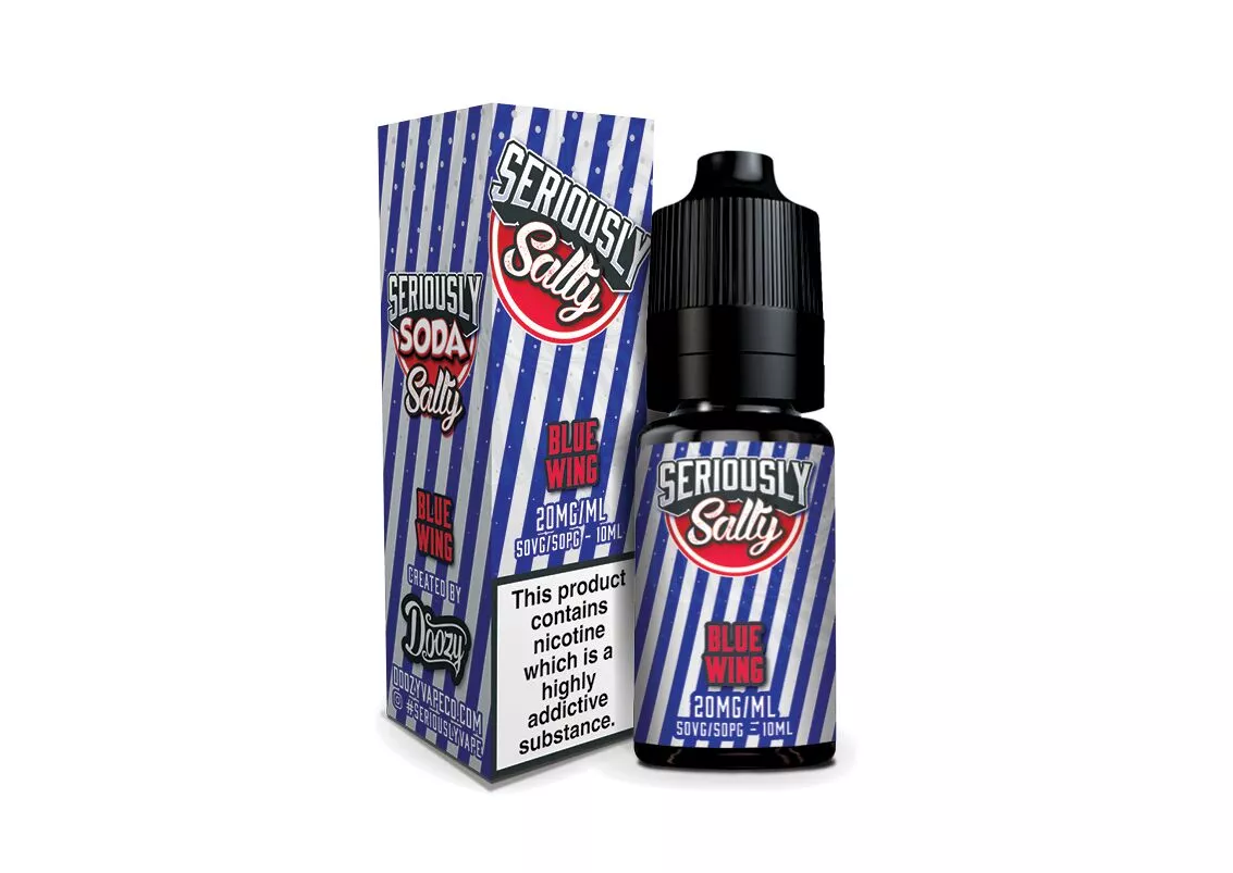 Seriously Soda Blue Wing Nic Salt E-Liquid