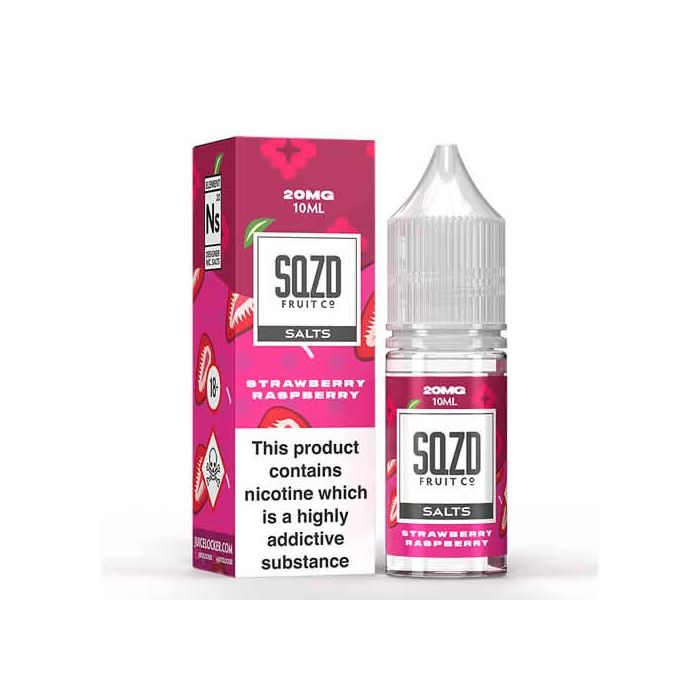 SQZD Salts - Strawberry Raspberry - 10ml