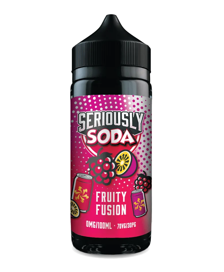 Doozy Seriously Soda Fruity Fusion E-liquid 100ml