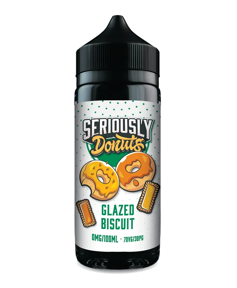 Doozy Seriously Donuts Glazed Biscuit E-liquid 100ml