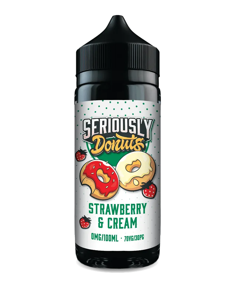 Doozy Seriously Donuts Strawberry and Cream E-liquid 100ml
