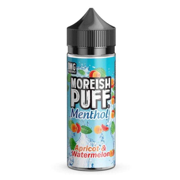Moreish Puff Menthol Shortfill - Apricot & Watermelon - 100ml