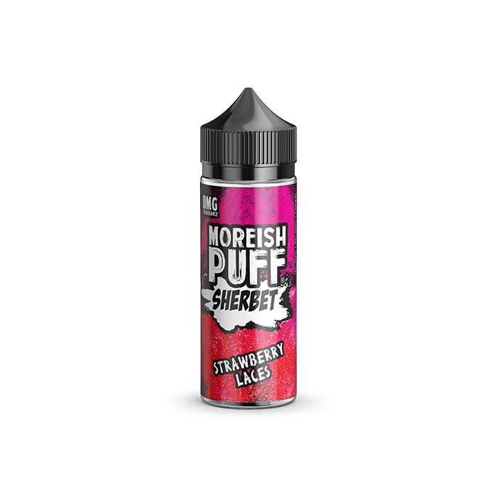 Moreish Puff Sherbet Shortfill - Strawberry Laces - 100ml