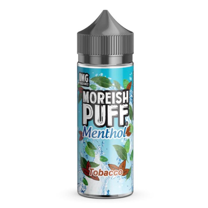 Moreish Puff Menthol Shortfill - Tobacco - 100ml
