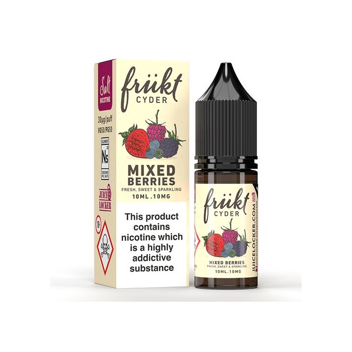 Frukt Cyder Salts - Mixed Berries - 10ml