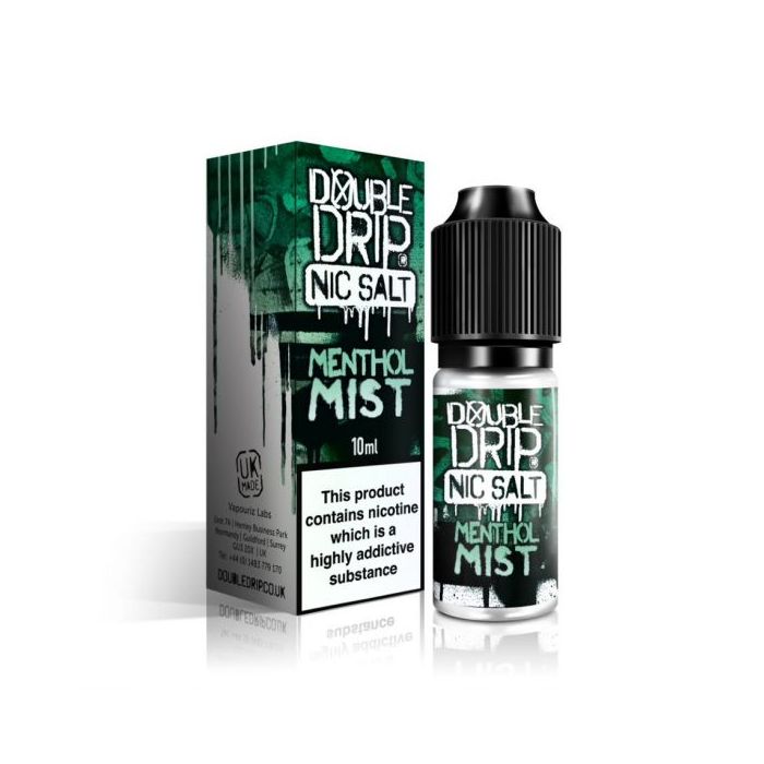 Double Drip Nic Salts - Menthol Mist - 10ml