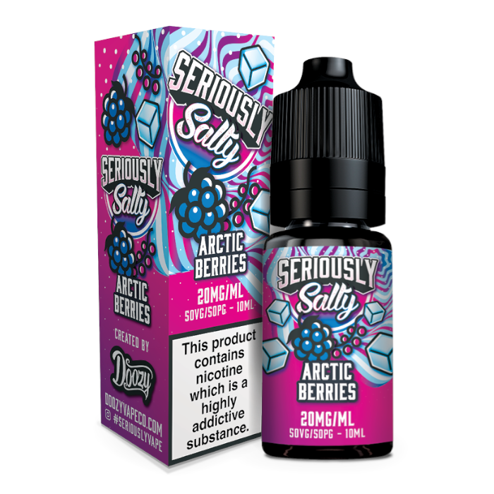 Doozy Seriously Salty Nic Salt - Arctic Berries - 10ml
