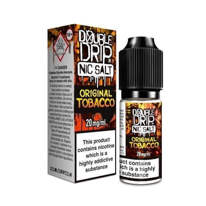Double Drip Nic Salts - Original Tobacco - 10ml