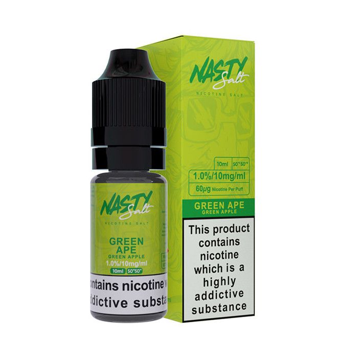 Nasty Nic Salts - Green Ape - 10ml