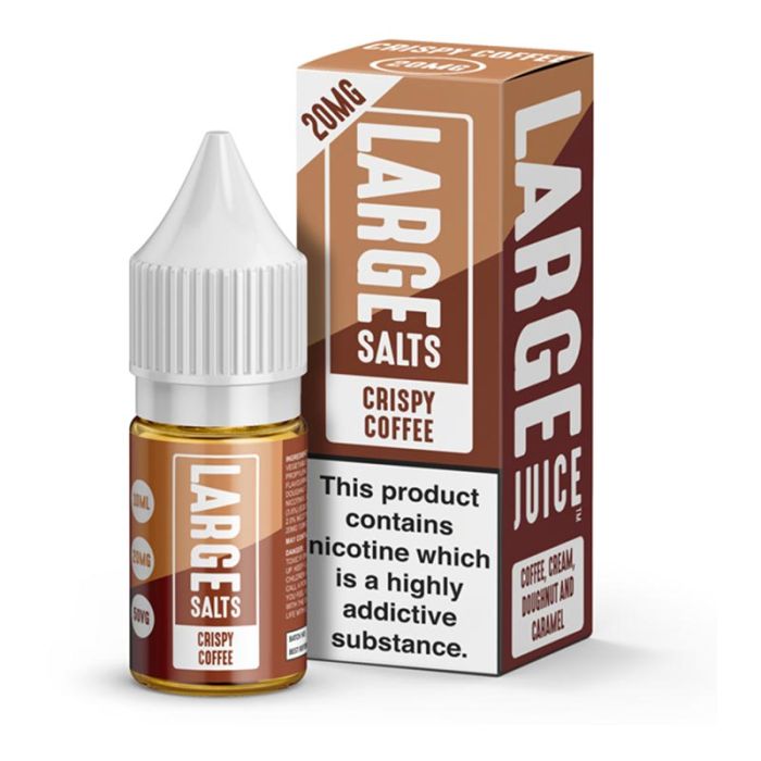 Large Salts - Crispy Coffee - 10ml