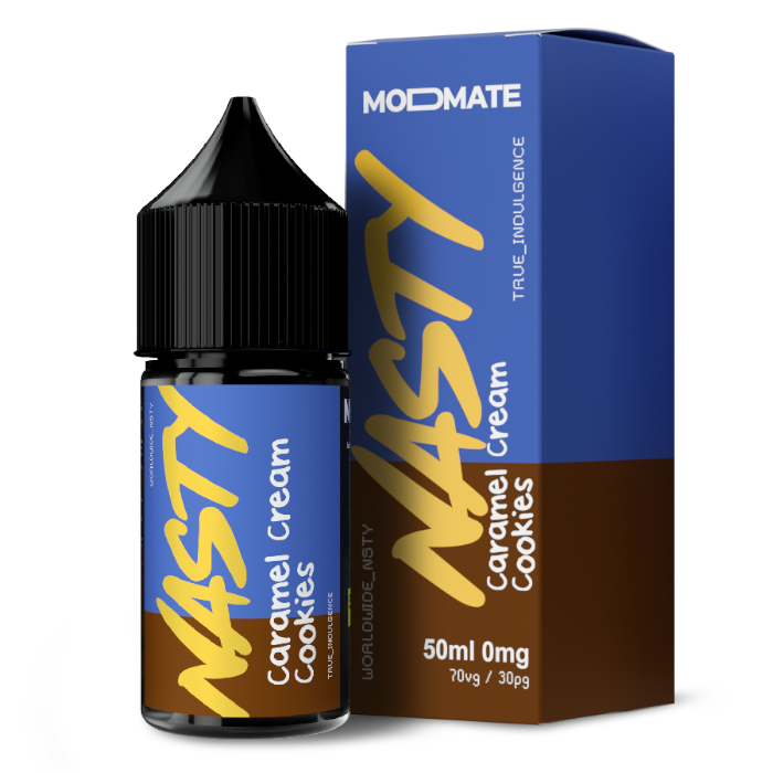 Nasty Juice MODMATE Shortfill - Caramel Cream Cookies - 50ml