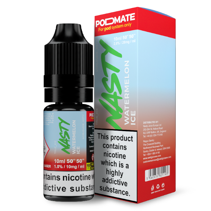 Nasty Juice PODMATE Nic Salts - Watermelon Ice - 10ml