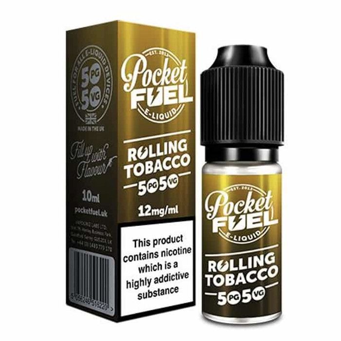 Pocket Fuel 50/50 - Rolling Tobacco - 10ml