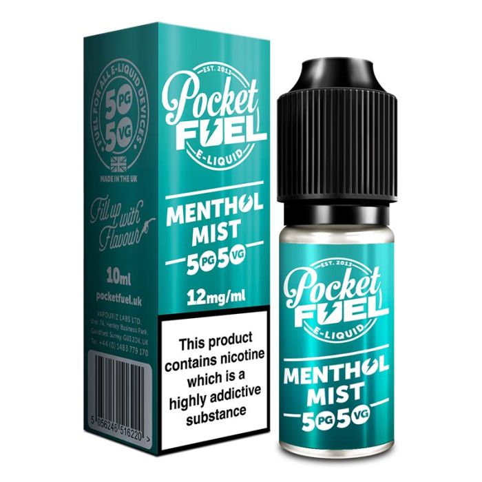 Pocket Fuel 50/50 - Menthol Mist - 10ml