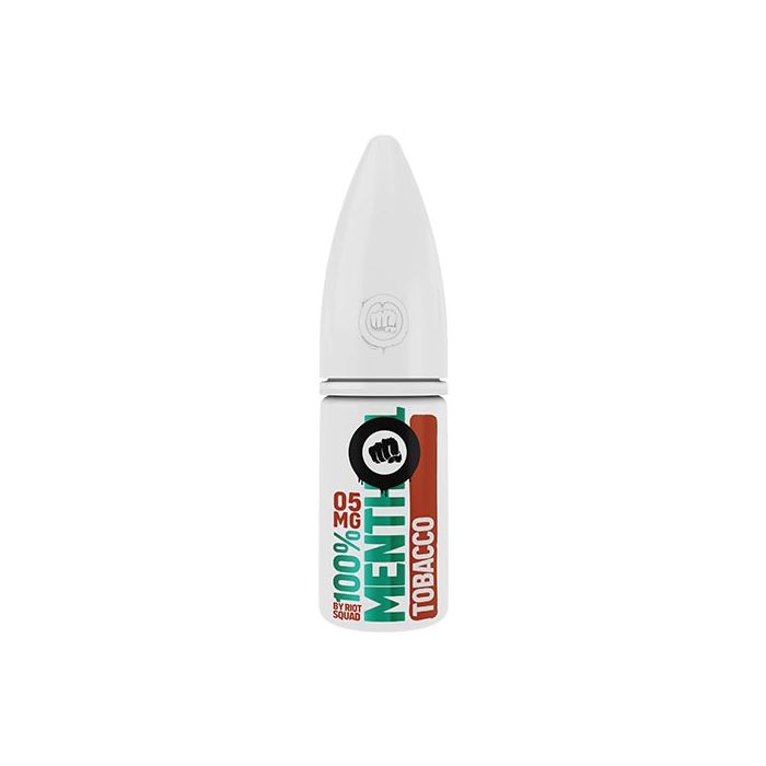 Riot Squad Menthol Salts - Tobacco - 10ml