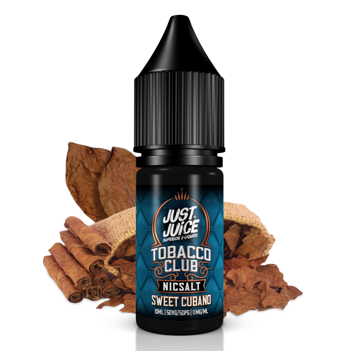 Just Juice Nic Salts - Sweet Cubano Tobacco - 10ml