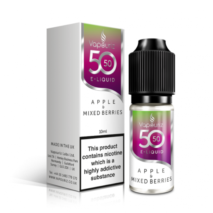 Vapouriz 50:50 - Apple & Mixed Berries - 10ml