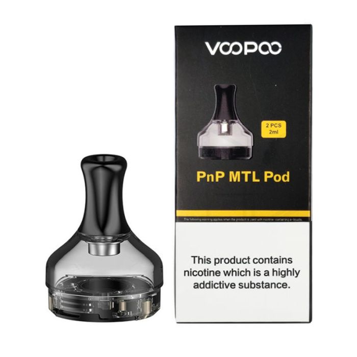 VooPoo PNP Replacement Pod - MTL - 2PK - Image 2