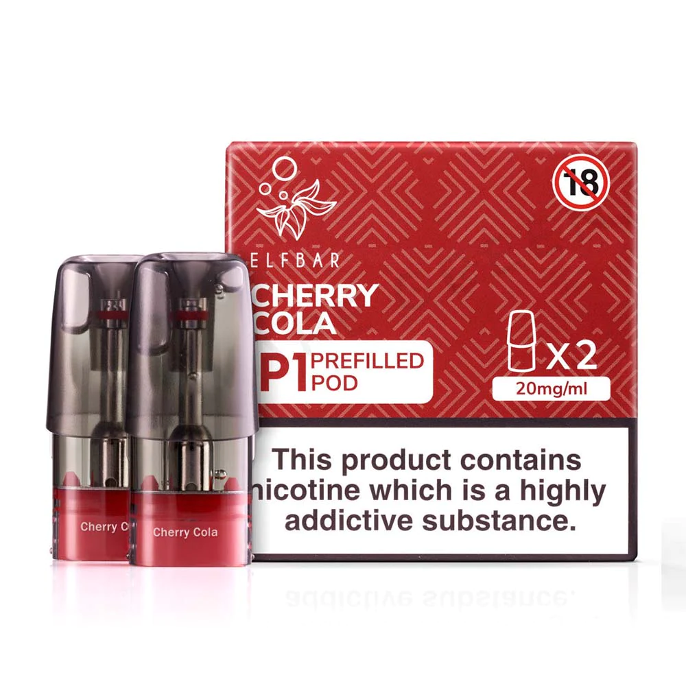 ELFBAR P1 Prefilled Pods - Cherry Cola - 20mg - 2PK