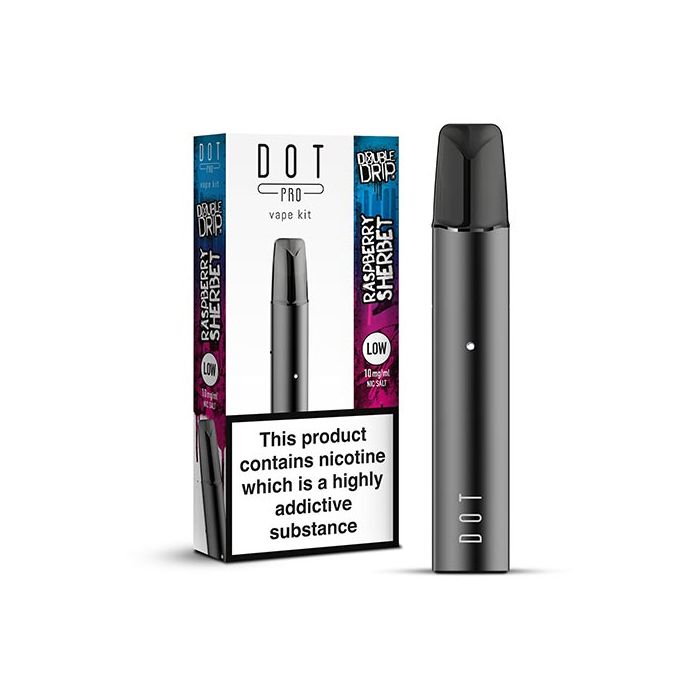 Double Drip Dot Pro Kit - Raspberry Sherbet - 10mg