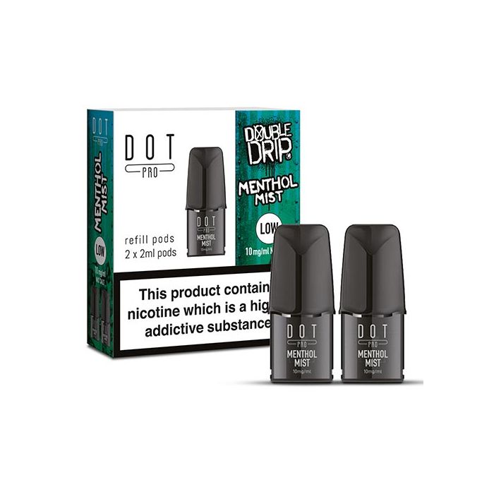 Dot Pro Double Drip Prefilled Pod - Menthol Mist - 2PK
