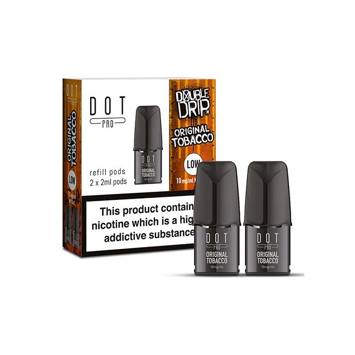 Dot Pro Double Drip Prefilled Pod - Original Tobacco - 2PK