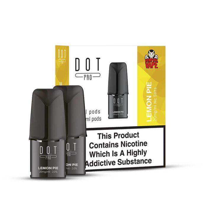 Vampire Vape Dot Pro Prefilled Pod - Lemon Pie - 20mg