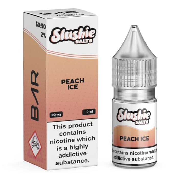 Slushie Bar Salts - Peach Ice - 10ml