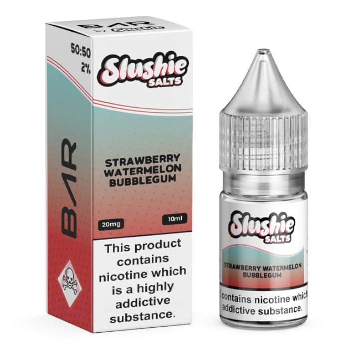 Slushie Bar Salts - Strawberry Watermelon Bubblegum - 10ml