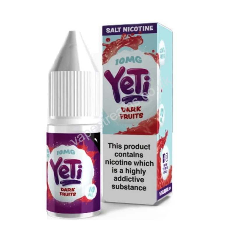 Yeti Nic Salt E-Liquid - Dark Fruits - 10ml