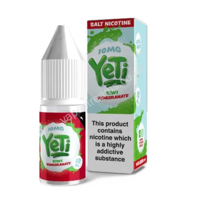 Yeti Nic Salt E-Liquid - Kiwi Pomegranate - 10ml
