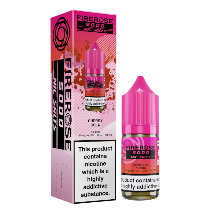 Elux Firerose 5000 Nic Salt - Cherry Cola - 10ml