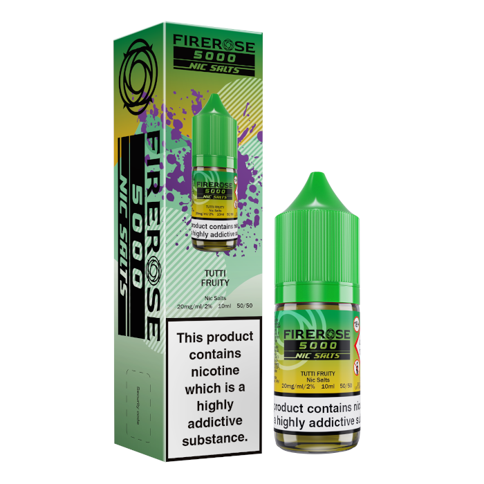 Elux Firerose 5000 Nic Salt - Tutti Fruity - 10ml
