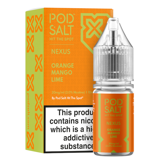 Nexus Nic Salt - Orange Mango Lime - 10ml
