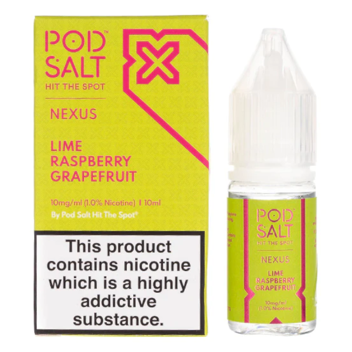 Nexus Nic Salt - Lime Raspberry Grapefruit - 10ml
