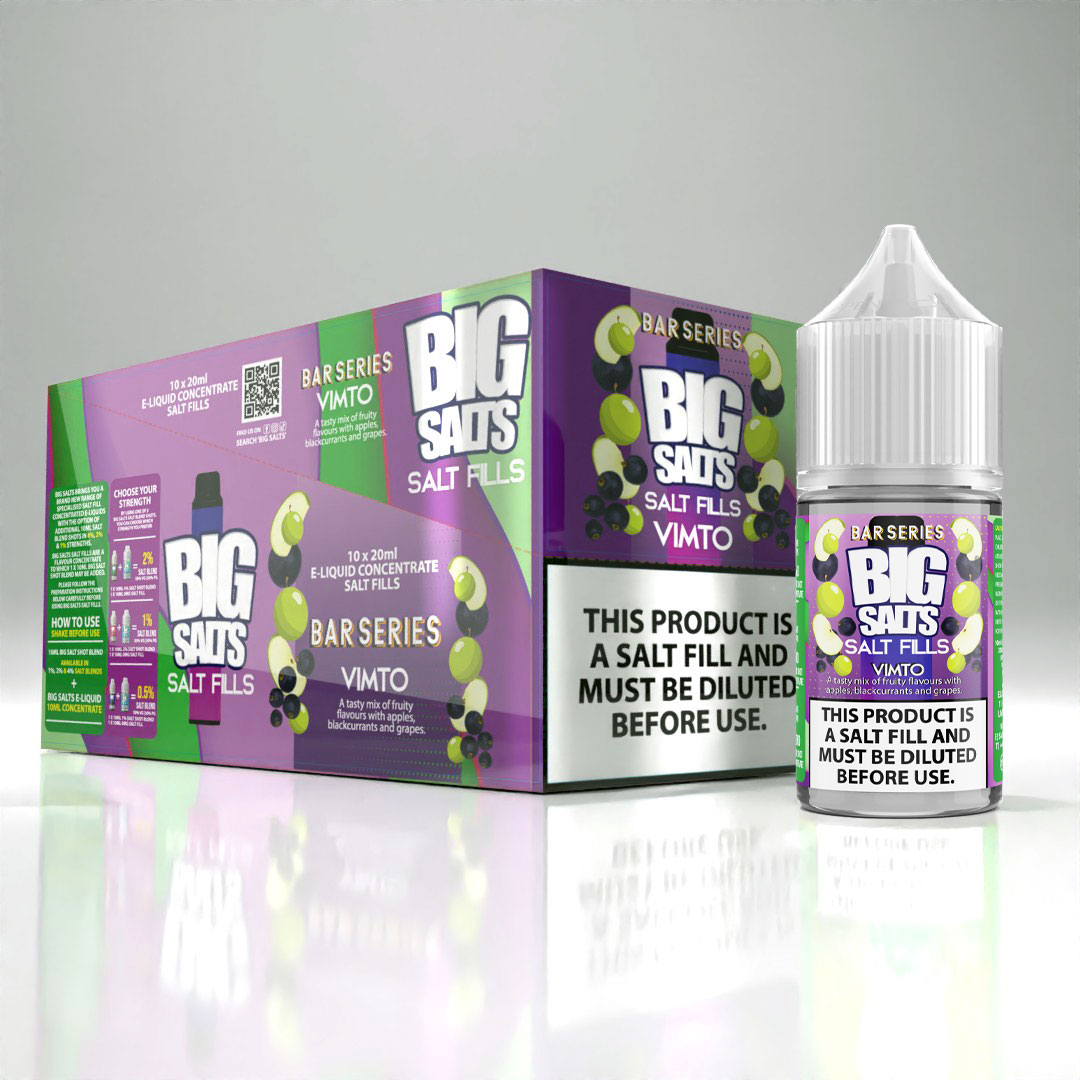 Big Salts 20ml Salt Fill – Vimto - Image 3