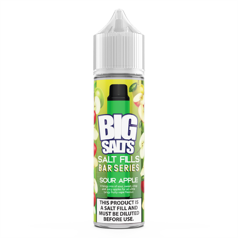 Big Salts 60ml Salt Fill – Sour Apple