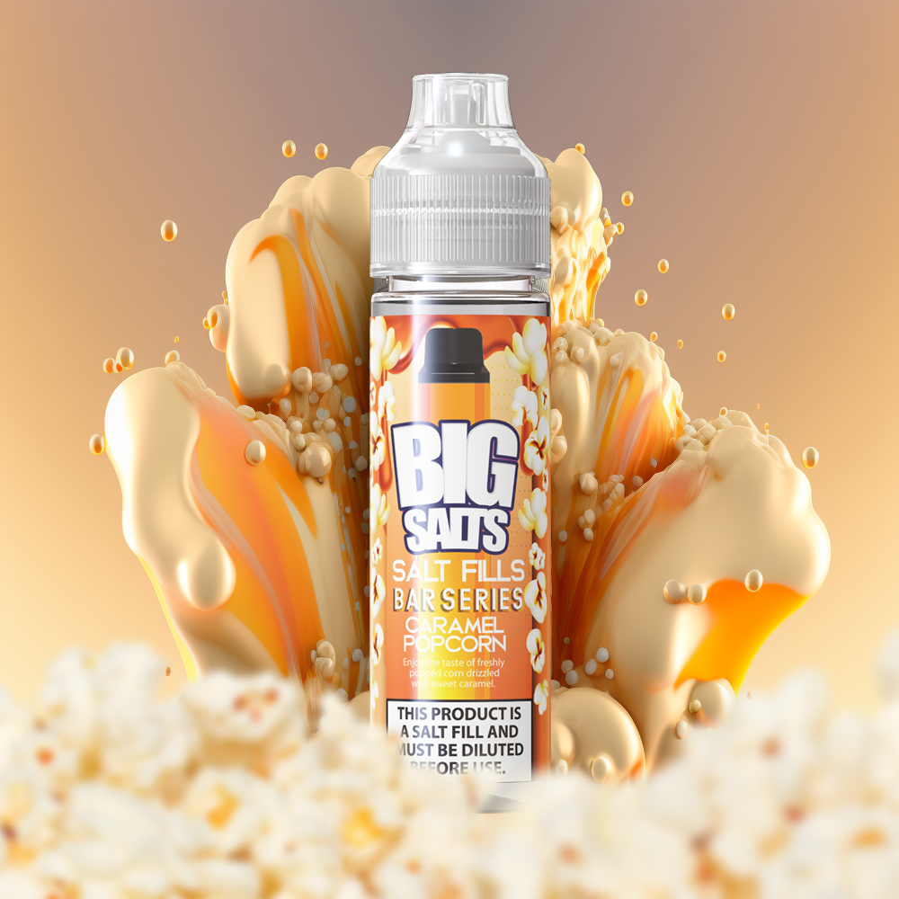Big Salts 60ml Salt Fill – Caramel Popcorn - Image 2