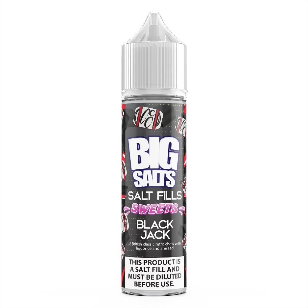 Big Salts 60ml Salt Fill – Black Jack