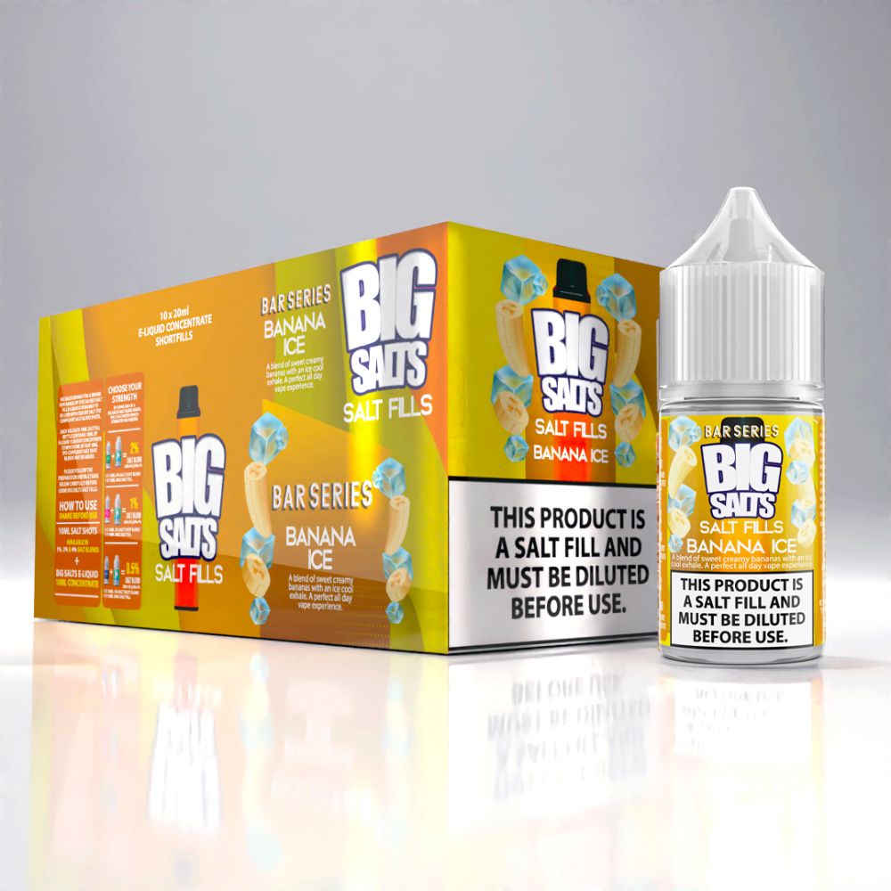 Big Salts 20ml Salt Fill – Banana Ice - Image 2