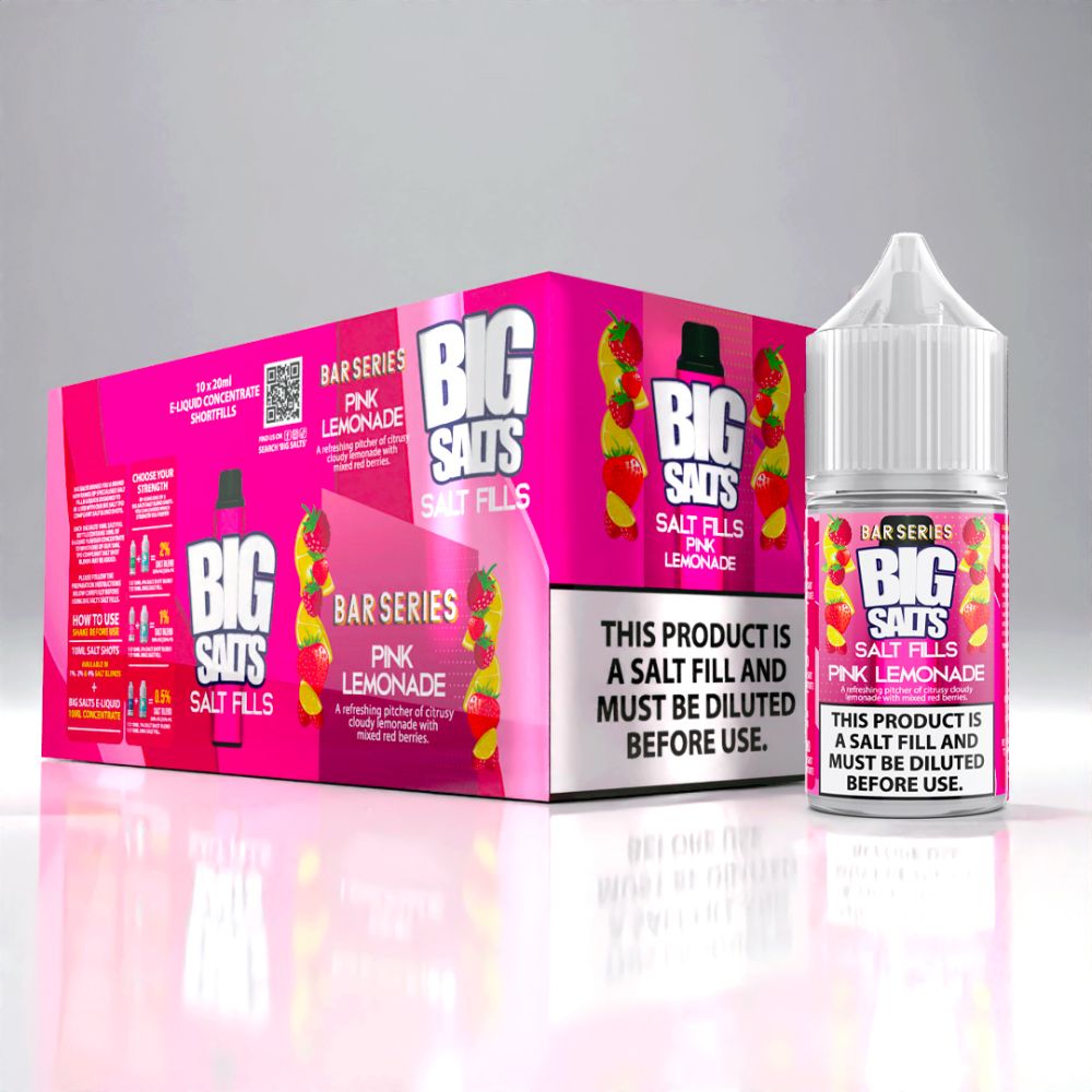 Big Salts 20ml Salt Fill – Pink Lemonade - Image 2