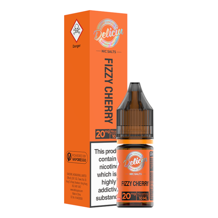 Deliciu Nic Salt - Fizzy Cherry - 10ml