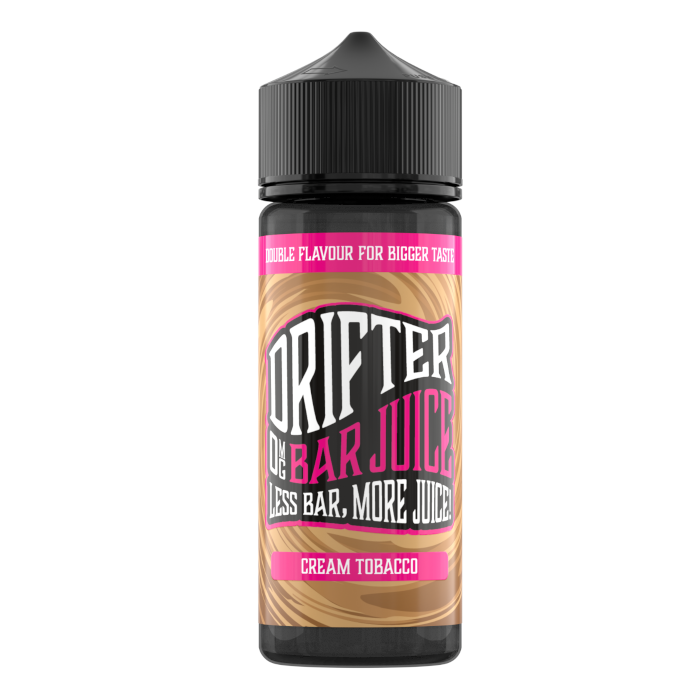 Drifter Bar Juice Shortfill - Cream Tobacco - 100ml
