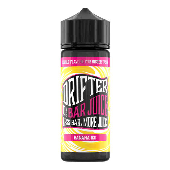 Drifter Bar Juice Shortfill - Banana Ice - 100ml