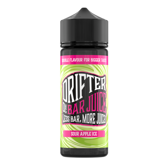 Drifter Bar Juice Shortfill - Sour Apple - 100ml