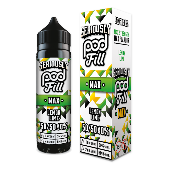 Doozy Seriously Pod Fill MAX Shortfill - Lemon Lime - 40m